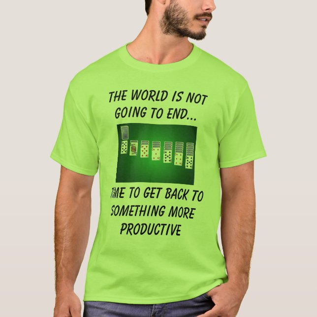 T-shirt Ce n'est pas l'extrémité ! (Devant)