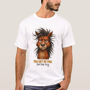 T-shirt Ce n'est pas ma première mauvaise journée de coiff