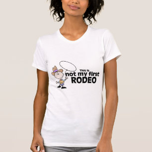T-shirt Ce n'est pas mon premier rodéo