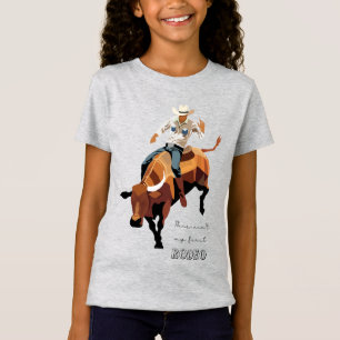 T-Shirt Ce n'est pas mon premier RODEO : Bull rider
