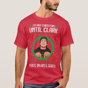 T-shirt Ce n'est pas Noël jusqu'à ce qu'il se branche dans