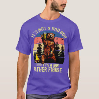 T-shirt Ce n'est pas un corps de père C'est une figure de
