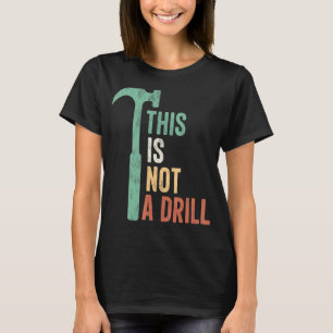 T-shirt Ce N'Est Pas Un Exercice Vintage Outils Drôle Mart