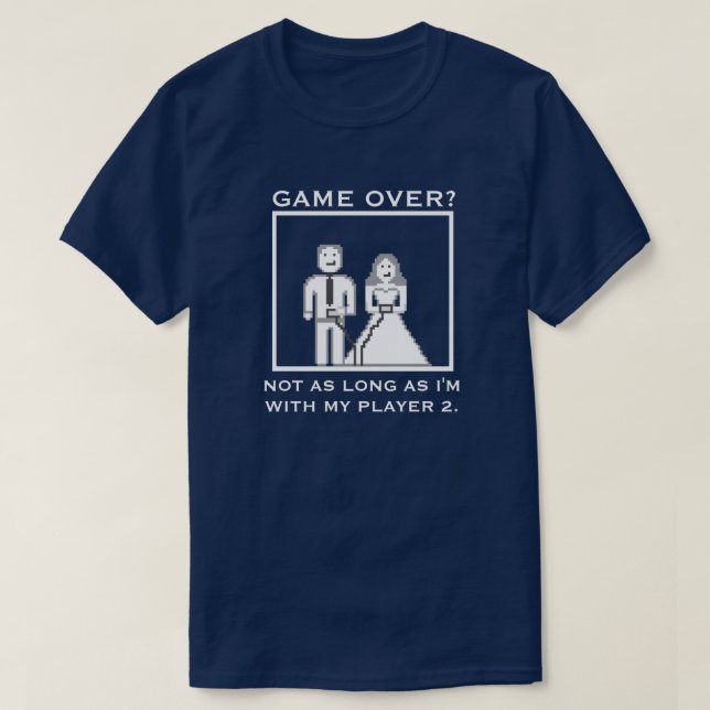 T-shirt Ce n'est pas un "Game Over" avec mon lecteur 2 Mar (Design devant)