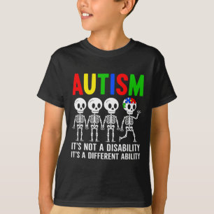 T-shirt Ce n'est pas un handicap, c'est une capacité diffé