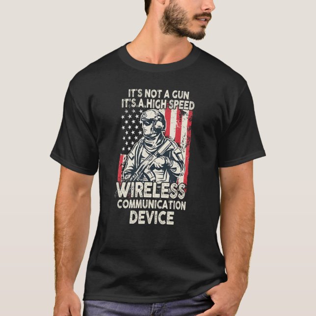 T-shirt Ce N'Est Pas Un Mème D'Armes À Feu C'Est Pas Une C (Devant)