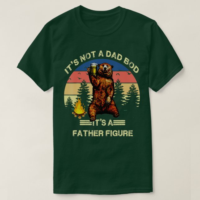 T-shirt Ce N'Est Pas Un Papa A Dit C'Est Un Père Figure Dr (Design devant)