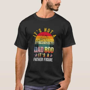 T-shirt Ce n'est pas un papa Bod C'est un père Figure Drôl