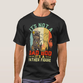 T-shirt Ce n'est pas un papa Bod C'est un père Figure Funn