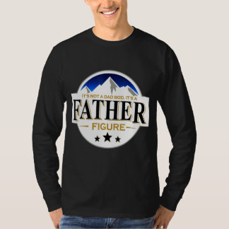 T-shirt Ce n'est pas un papa Bod C'est un père Figure Joye