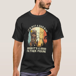 T-shirt Ce N'Est Pas Un Papa Bod Son Père Figure Ours Bièr