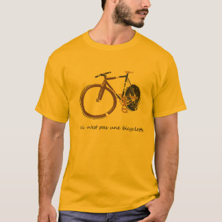 T-shirt Ce n'est pas un vélo