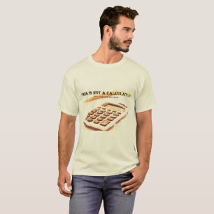 T-shirt "Ce n'est pas une calculatrice"