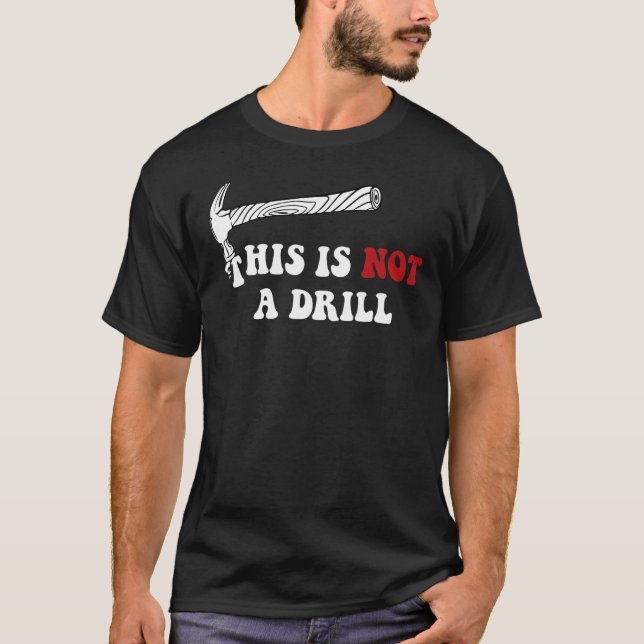 T-shirt Ce N'Est Pas Une Citation Drôle De Travailleur Du  (Devant)