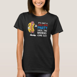 T-shirt Ce n'est pas une partie du 4 juillet jusqu'au