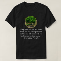 Ce n'est que lorsque le dernier arbre est abattu..