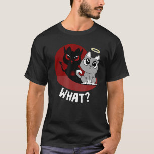 T-shirt Ce N'était Pas Moi - Drôle de Chat Méchant Mignons
