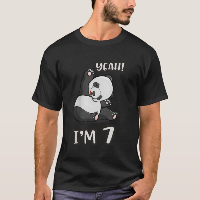 T-shirt Ce Panda 7E Ouais Im 7 Gif (Devant)