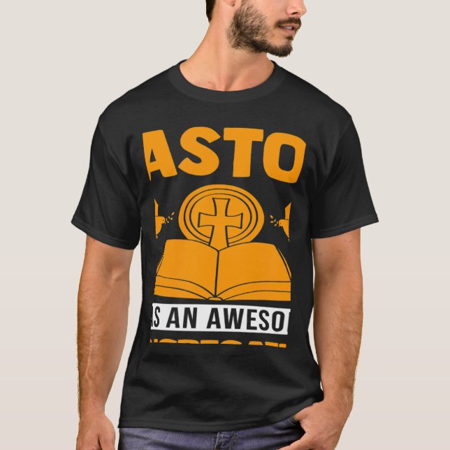 T-shirt Ce Pasteur A Une Awesome Application Pastor Congré (Devant)