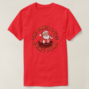 T-shirt Ce Père Noël Aime Descendre