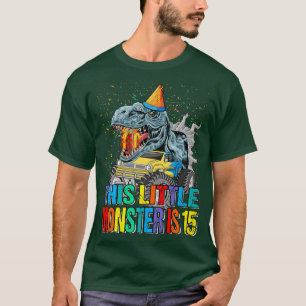 T-shirt Ce Petit Camion Monster Est 15E Anniversaire