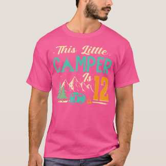 T-shirt Ce Petit Camper Est 12 Camp Lover 12E Camping B