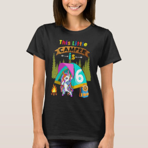 T-shirt Ce Petit Camper Est Six Unicornes Cool Ca