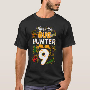 T-shirt Ce Petit Chasseur De Bogue Est 9 Anniversaire Anni