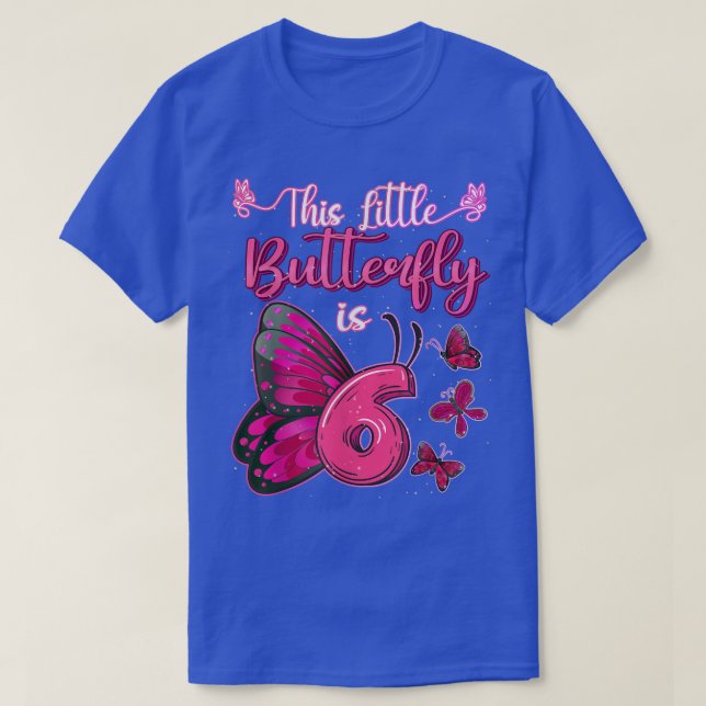 T-shirt Ce Petit Papillon A 6 Ans 6 Ans B (Design devant)