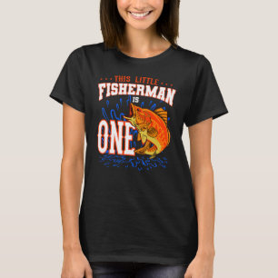 T-shirt Ce Petit Pêcheur Est Une Fête D'Anniversaire