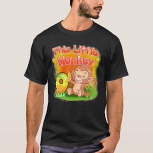 T-shirt Ce Petit Singe 9 Ans Enfants 9E Anniversaire S