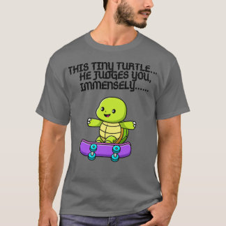 T-shirt Ce petit tortue vous juge 2
