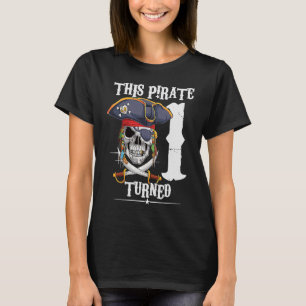 T-shirt Ce pirate a tourné 1 an garçon fille 1er anniversa