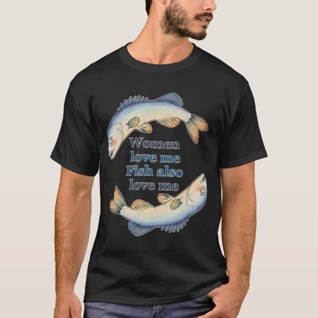 T-shirt Ce poisson avait une famille. (Devant)