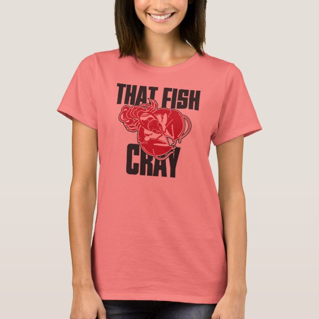 T-shirt Ce poisson est gris (Devant)