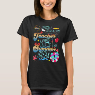 T-shirt Ce Professeur D'Éducation Spéciale A Gagné Tout Le