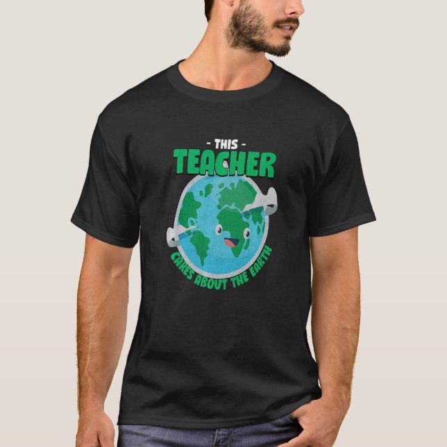 T-shirt Ce Professeur S'Intéresse Au Professeur Nature Ter (Devant)