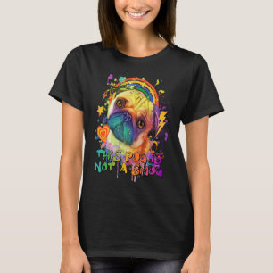 T-shirt Ce Pug n'est pas un Bulldog Hollandais prétentieux