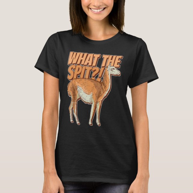 T-shirt Ce Que Cite Le Spit Pour Un Guanaco (Devant)