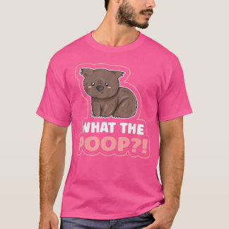 T-shirt Ce Que Cite Poop Pour Un Expert Wombat