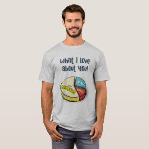 T-shirt Ce que j'aime de toi   Cuisine d'abord !