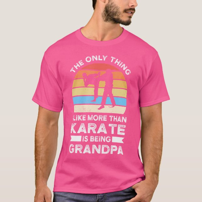 T-shirt Ce que j'aime plus que Karate Karate (Devant)