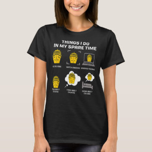 T-shirt Ce Que Je Fais Dans Mon Temps Libre Croisière Bate
