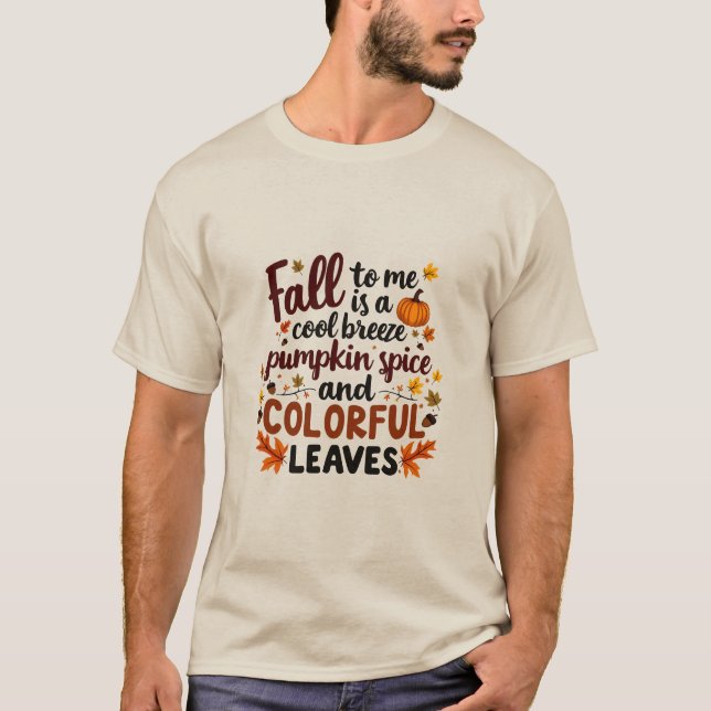 T-shirt Ce que la chute me fait (Devant)
