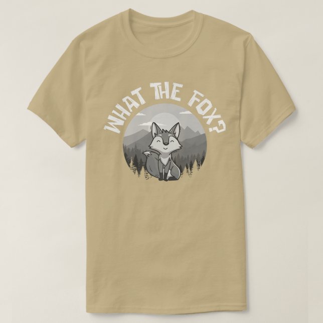 T-shirt Ce Que L'Amant De Fox, Animal Drôle Pour Les Femme (Design devant)
