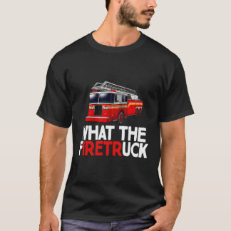 T-shirt Ce que le pompier de secours d'incendie de camion