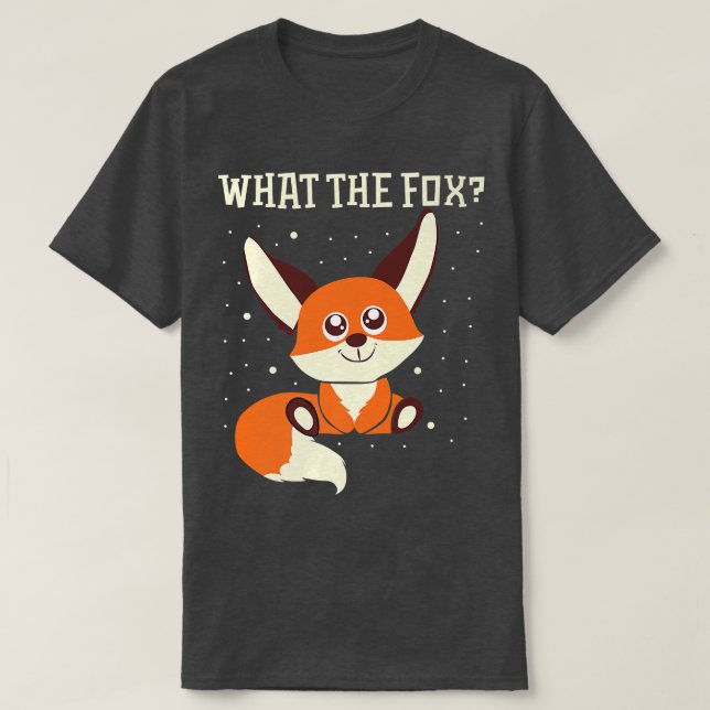T-shirt Ce que les Fo disent drôle Foes Fennec Foes Animal (Design devant)