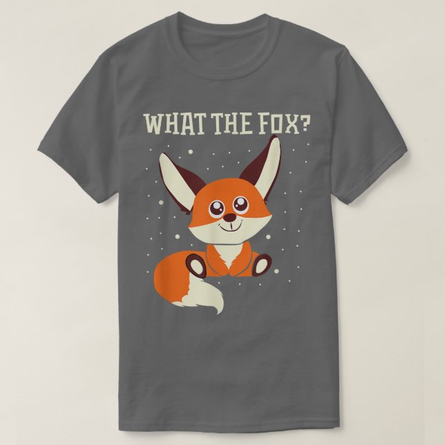 T-shirt Ce que les Fo disent drôle Foes Fennec Foes Animal (Design devant)