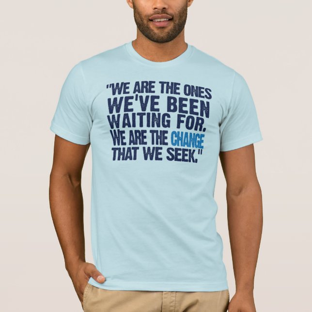 T-shirt Ce que nous avions attendu (Devant)