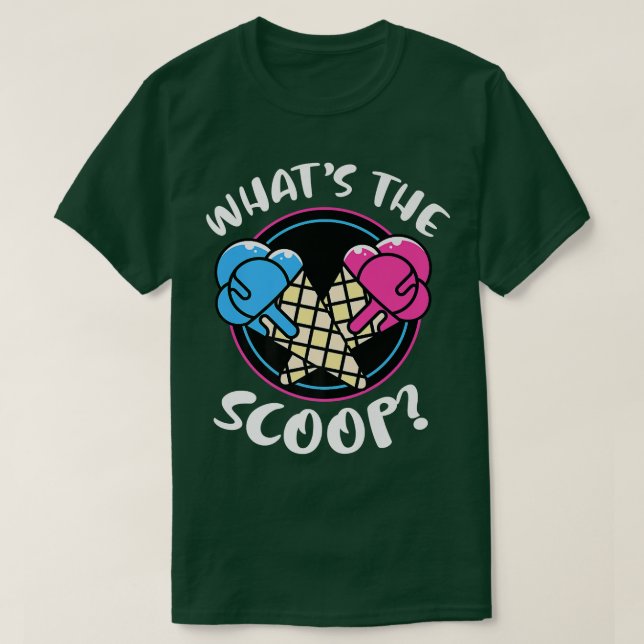 T-shirt Ce que révèle le genre Scoop (Design devant)